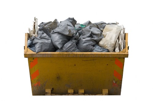 Streamlined waste removal process for building projects