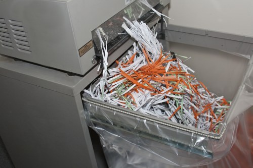 Supervisor conducting a site risk assessment before removal